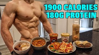 Full Day Of Eating 1900 Calories  EASY Low Calorie High Protein Meals For Fat Loss [upl. by Lyndon]