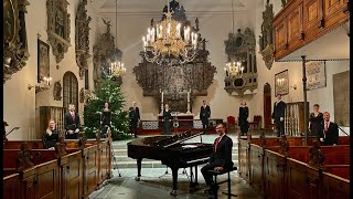 JULEKONCERT FRA HOLMENS KIRKE Holmens Vokalensemble JensChr Wandt amp Jakob Lorentzen [upl. by Anwahsad]