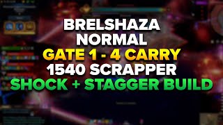 Lost Ark Brelshaza Normal Gates 14 Bus  1540 Shock Scrapper [upl. by Nhguavaj229]