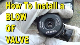 How to Install a Dump Valve  Blow Off Valve BOV [upl. by Dloniger509]