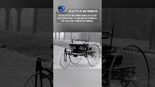 The Benz Patent Motorwagen was created by Karl Benz in 1886 [upl. by Aihcrop481]