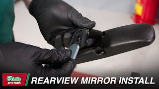 How To Replace Your Vehicles Rearview Mirror [upl. by Greenfield]