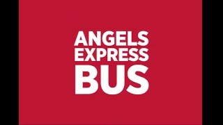 Ride the Angels Express Bus to Angel Stadium [upl. by Enwahs]