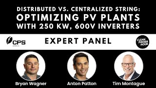 Distributed vs Centralized String Optimizing PV Plants with the 250 KW 600v Inverters  EP235 [upl. by Bland853]