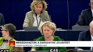 Megszavazták a Sargentinijelentést [upl. by Nilram]