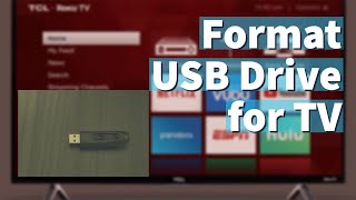 How to Format USB Drive for your TV [upl. by Delilah939]