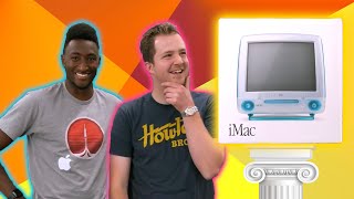 Unboxing a SEALED iMac G3 with MKBHD [upl. by Olracnaig]