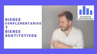 Diferencia entre bienes complementarios y bienes sustitutivos definición ejemplo y gráficas [upl. by Ardnaet]