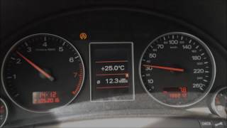 Audi A4 B6 18T 235 HP Acceleration [upl. by Duwad]