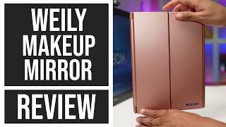 WEILY Makeup Mirror Review [upl. by Orimisac]