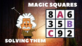 GENIUS Way to Solve Magic Squares [upl. by Cordeelia]