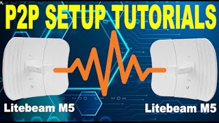 P2P Setup Tutorials Litebeam M5 Ubiquity Antenna  Tagalog [upl. by Hagar]