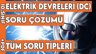 Elektrik devreleri DC  Tüm Soru Tipleri 10sınıf fizik  tytfizik10sınıfelektrikdevreler [upl. by Crissy]