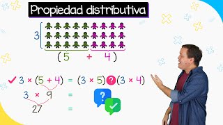 Propiedad Distributiva de la Multiplicación  Súper Fácil [upl. by Malorie]