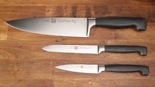 Zwilling JA Henckels® Four Star 3Piece Knife Set [upl. by Lucania]