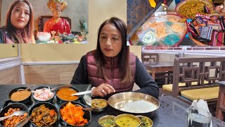 Part 2 Chorten MonestrySix items Achar Mutton Rice Nepali Mukbang Rinzing vlogs Sikkim [upl. by Merla902]