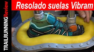 Resolado suelas Vibram [upl. by Yllop]