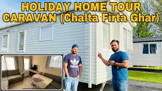 Caravan Holiday Home Tour  Our Home For 3 Days In Talacre Beach Resort Wales Road Trip [upl. by Nauqes367]