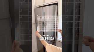 ACRYLIC CALENDAR organization planner monthlyplanner amazon home homehacks amazonfinds [upl. by Anawot]