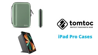 tomtoc iPad Protection  Smart Folio and Portfolio Cases [upl. by Melton]