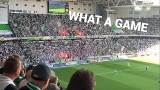 A CLASSIC STOCKHOLM DERBY  Hammarby IF vs Djurgården IF 🇸🇪 [upl. by Kcirdaed497]