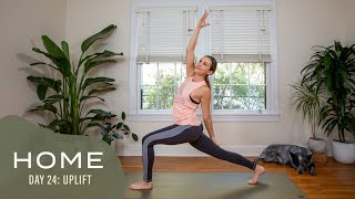 Home  Day 24  Uplift  30 Days of Yoga [upl. by Sundstrom]