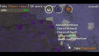 160 Warped Jellies in under 40 minutes ICE BURST kourend dungeon OSRS [upl. by Ethelin447]