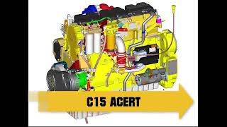 C15 Engine Caterpillar Location Components [upl. by Isadora]