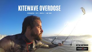 Kitewave overdose at Ibiraquera  SC  Brazil [upl. by Friedland]