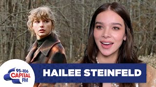 Hailee Steinfeld Finds Out Taylor Swift’s evermore Is Based On Her Character 🤯  Capital [upl. by Taddeo]