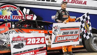 Ricky Thornton Jr Reacts After Winning First Lucas Oil Late Model Championship [upl. by Weitzman]