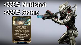 NEW Clip Delegation Sobek Augment Showcase Warframe [upl. by Annawad]