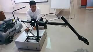 Tugas Akhir Mahasiswa  Lengan Robot dengan Aktuator Pneumatik [upl. by Wolenik209]