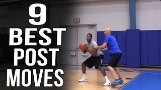 9 Best Basketball Moves to Score in the Paint Guard amp Post Moves [upl. by Jobye]