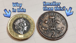 Why Is The UK 2 Pence Coin So Big A Rambling Look At British Currency [upl. by Mirella]