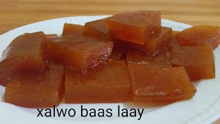 Xalwo baas laay CIIDA loogu talagalay👌Eid halwaHalwa Somali [upl. by Anallese]