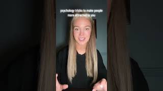 psychology tricks to be more attractive not a beauty tips video [upl. by Rhynd]