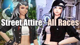 NEW Street Attire Set  All Races amp Genders  Showcase in 4kUHD [upl. by Baynebridge]