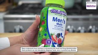 REVIEW vitafusion Gummy Vitamins for Men [upl. by Enidan372]