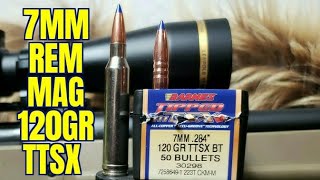 7mm Remington Magnum Barnes 120gr TTSX [upl. by Amsirp777]