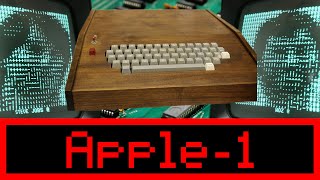 Original Rare Apple 1 Computer Demo at Vintage Computer Festival VCF East [upl. by Adaliah965]