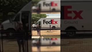 The difference between Fedex and UPS 😂 🎥 makeupbyanaliza [upl. by Oiraved]