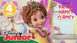 🇫🇷 Learn French with Nancy  Fancy Nancy Clancy  Disney Kids [upl. by Brandie]