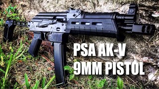 PSA AKV UNBOXING AND DISASSEMBLY THE 9MM AK IS HERE [upl. by Htnnek]