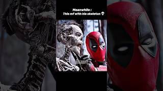 Deadpool talking to Wolverine skeleton in Deadpool 3 shorts [upl. by Inaboy]