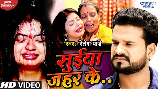 Video  सुईया जहर के  Ritesh Pandey  Suiya Zahar Ke  Bhojpuri Superhit Sad Songs 2023 [upl. by Eninotna558]