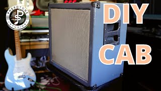 Guitar cabinet build  DIY Guitar Cab [upl. by Amata]