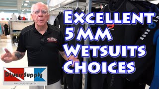 Four Excellent 5mm Wetsuit ChoicesScuba Pro Henderson Pinnacle and Aqua Lung [upl. by Zoeller]