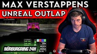 Max Verstappens UNREAL First Outlap  Nürburgring 24h iRacing [upl. by Ial]