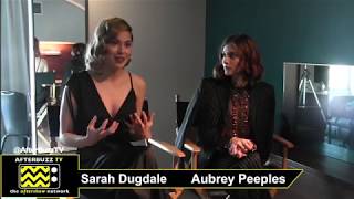 Aubrey Peeples amp Sarah Dugdale Delve Into Lifetimes Death Of A Cheerleader [upl. by Borgeson]